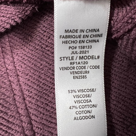 NWT👖 Splendid Corinna Jogger Black Cherry Leopard SZ-S - Picture 11 of 15